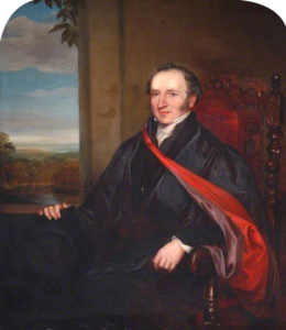 Portrait of the Rev. Canon Henry Jenkyns, Professor of Greek and Classical Literature 1832-1840, by Clement Burlison (Durham University)